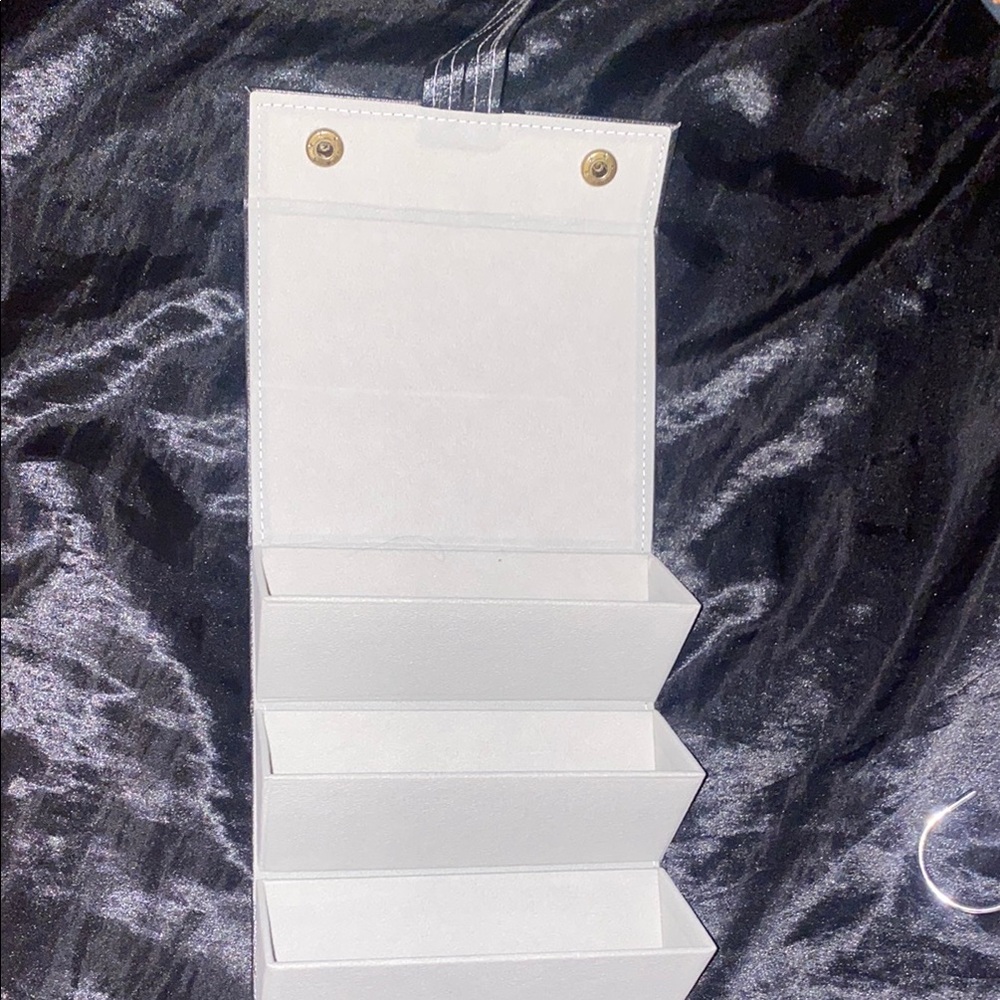 White Hanging Jewelry Organizer